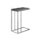 Monarch Specialties Accent Table - Grey With Chrome Metal I 3228 - alternate 1